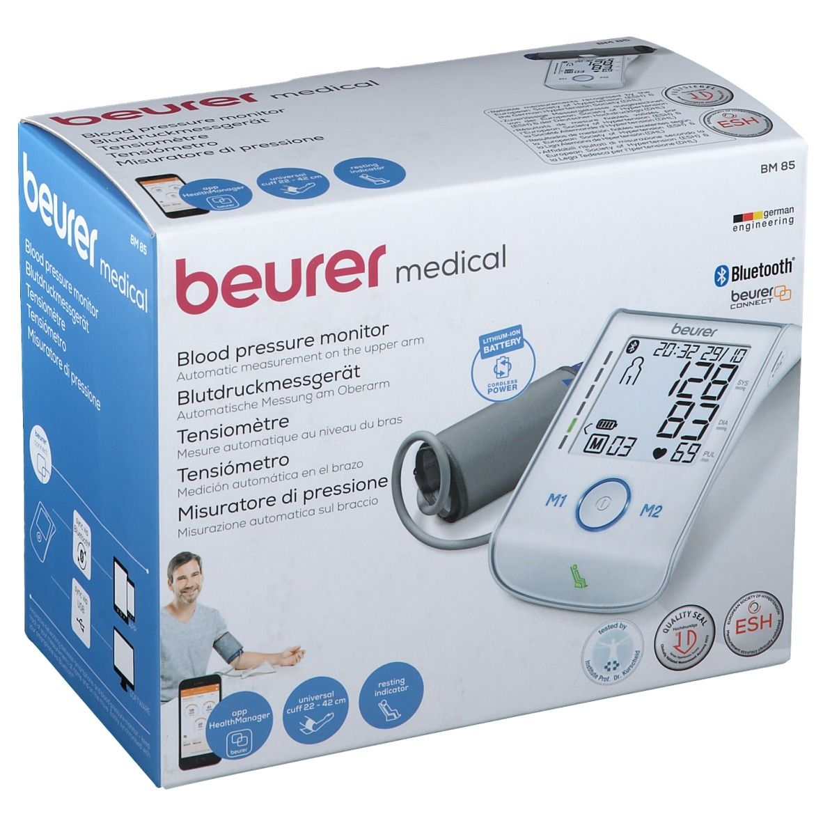 beurer BM85 Oberarm-Blutdruckmessgerät