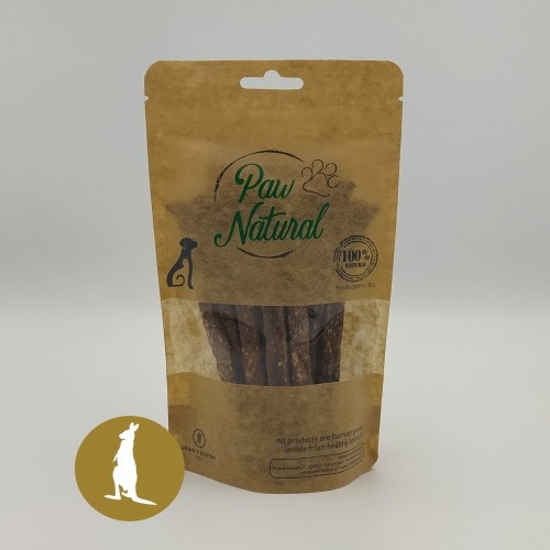 Palitos de carne de canguru Paw Natural para cães