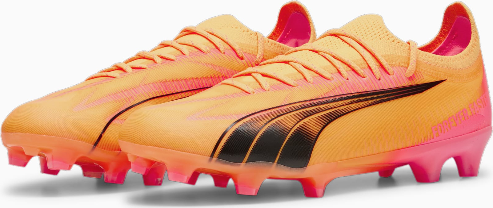 Ultra Ultimate FG/AG Herre Sun Stream/PUMA Black/Sunset Glow