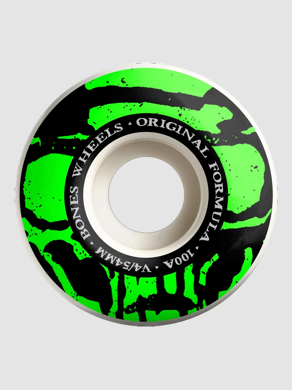 Bones Wheels 100's Originals Mu Skulls 54mm V5 S 100Am Wh white