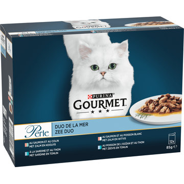 Gourmet Perle Zee Duo Kattenvoer nat