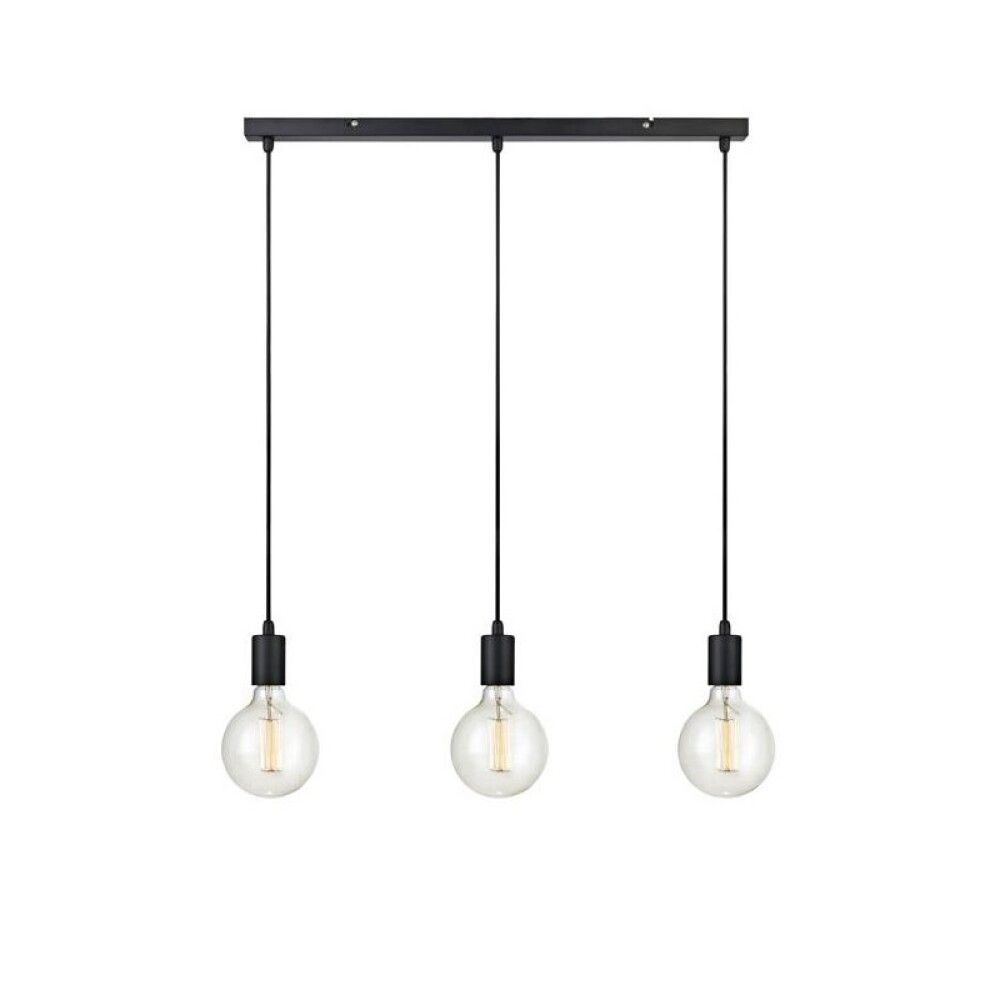 TAKLAMPE MARKSLÖJD SKY PENDANT 3 SVART