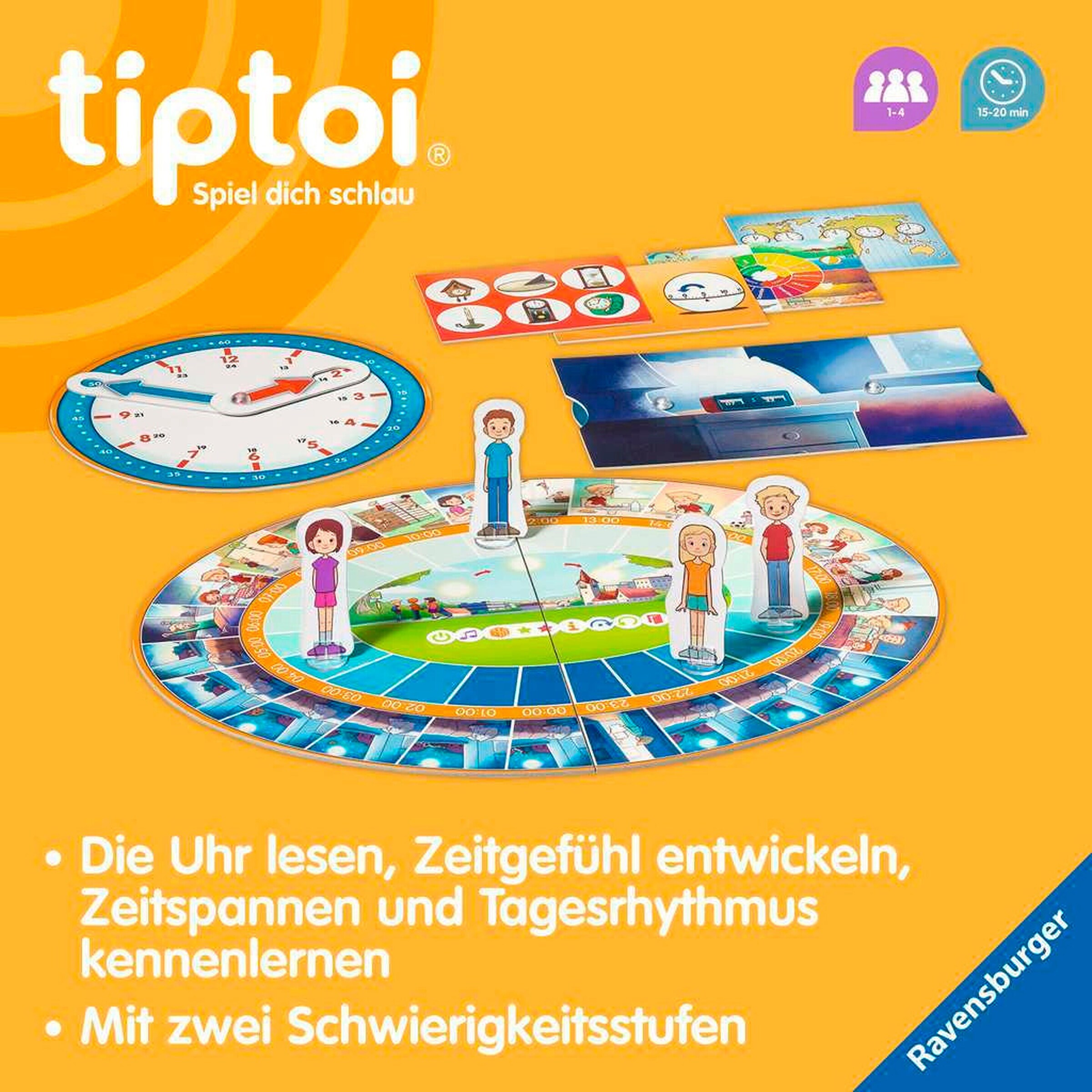 Ravensburger - TIPTOI Wir lernen die Uhr