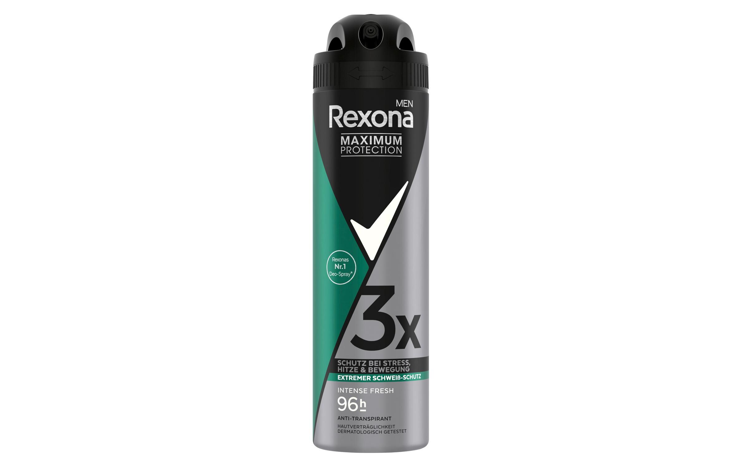 Deo Spray Maximum Protection Men Intense Fresh 150 mlAnti-Transpirant Spray gegen starkes Schwitzen, Achselnässe und Körpergeruch