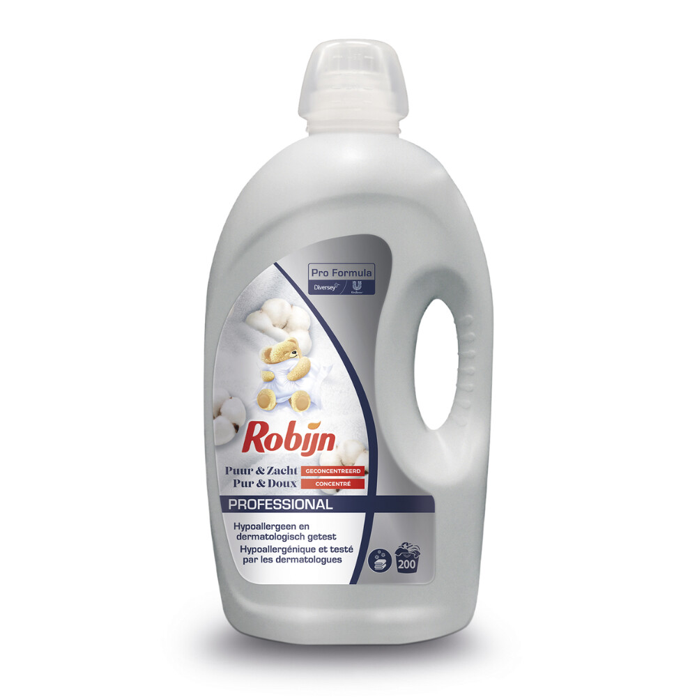 Robijn Professional Wasverzachter Puur & Zacht - 200 Wasbeurten Pro Formula5 liter