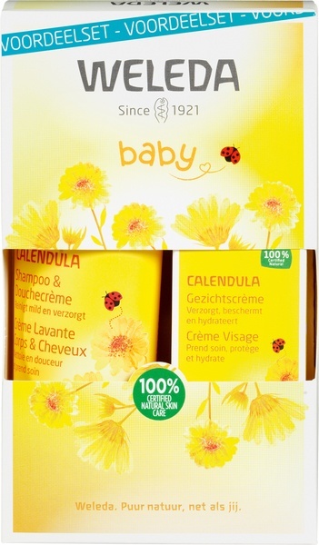 Weleda Gezichtscrème Calendula Baby Voordeelset 1 set