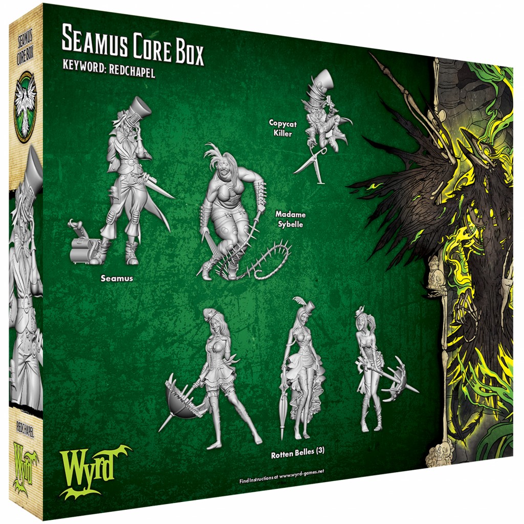 Malifaux 3E - Resurrectionists- Seamus Core Box