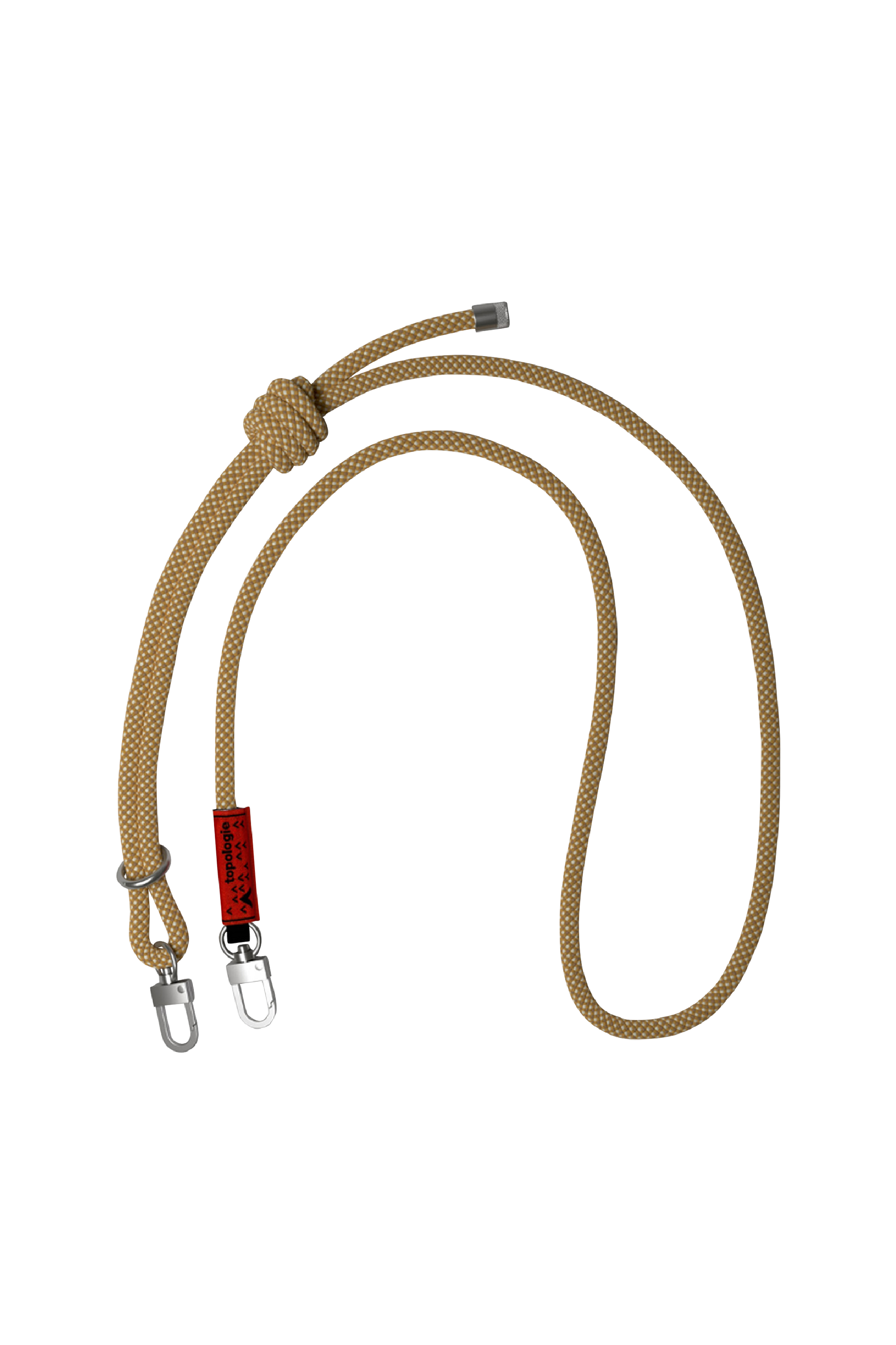 TOPOLOGIE cordon de téléphone 8.0mm Rope Strap Jaune