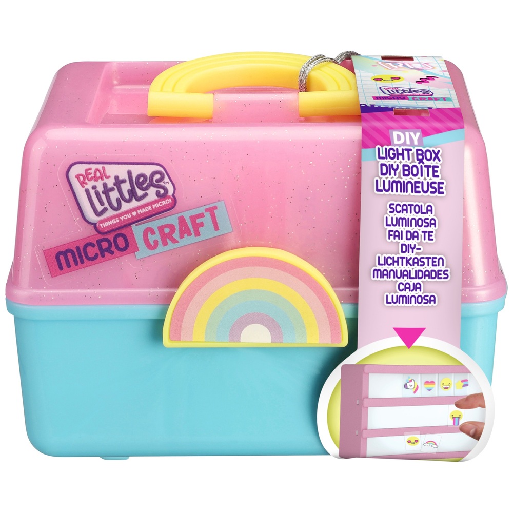 Sortiment an Mikro-Bastelkoffern von Real Littles