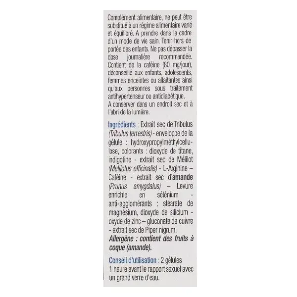Labophyto XL POWER - estimulante sexual de ação rápida - 20 cápsulas