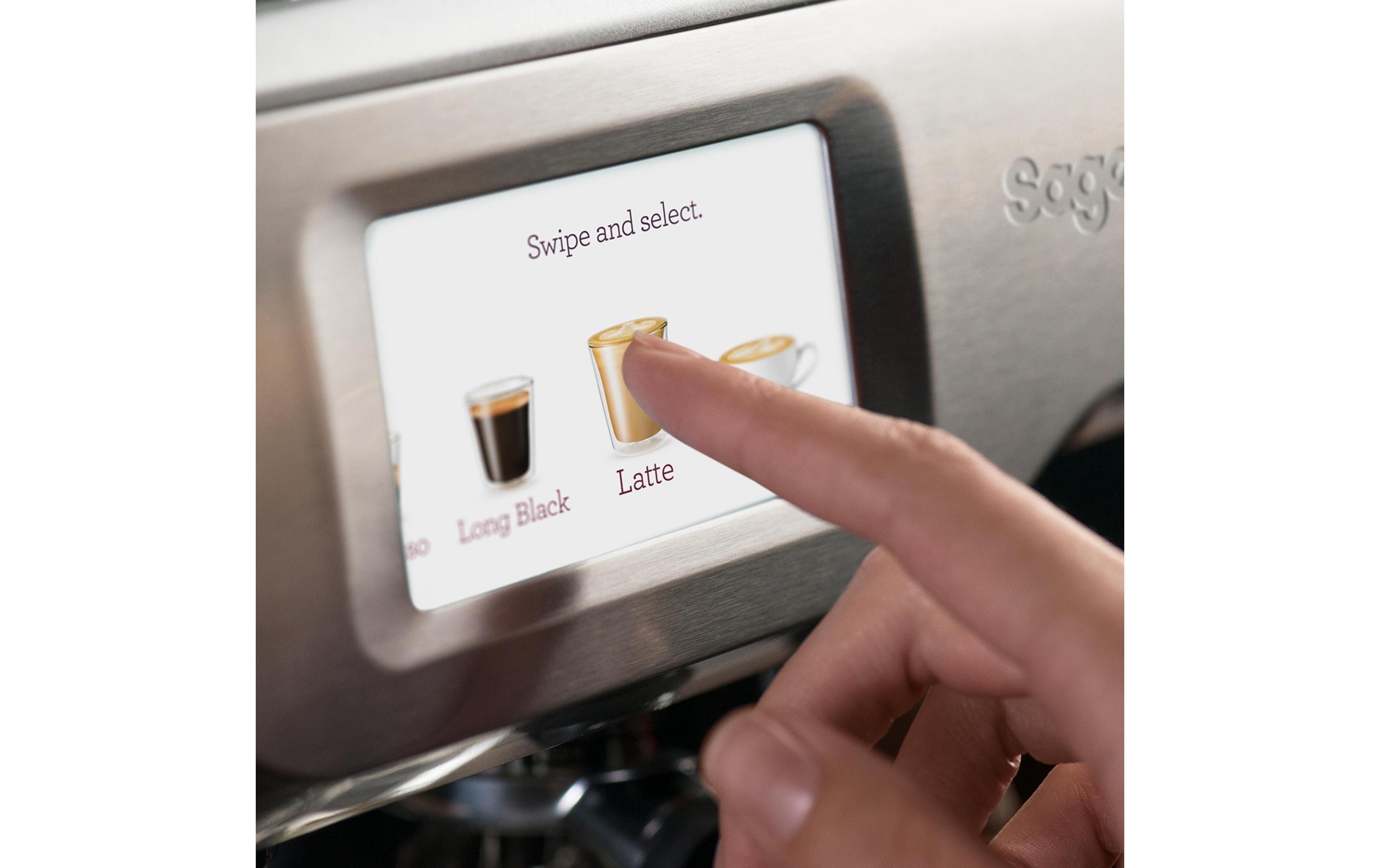 Siebträgermaschine Oracle Touch Silber<br>Espressomaschine für Barista-Qualitätskaffee, silbern