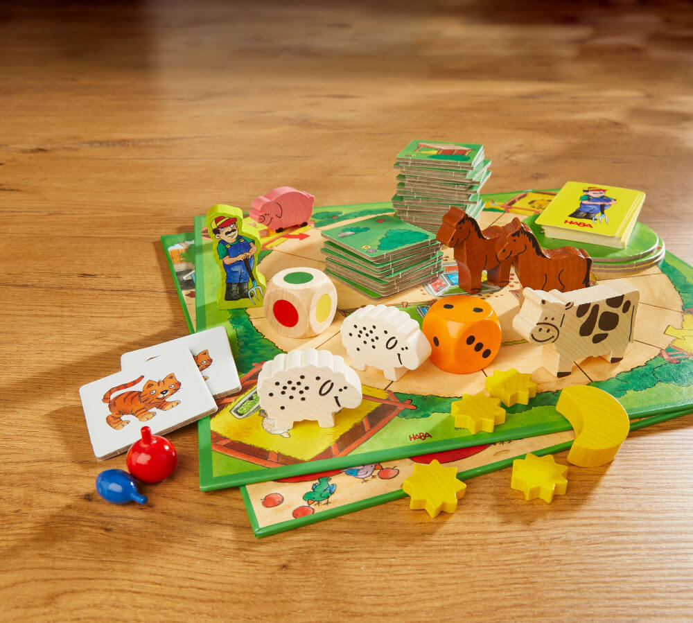 HABA - Mein erster Spieleschatz - Die große HABA-Spielesammlung, für 2-6 Spieler, ca. 15 min, ab 3 Jahren