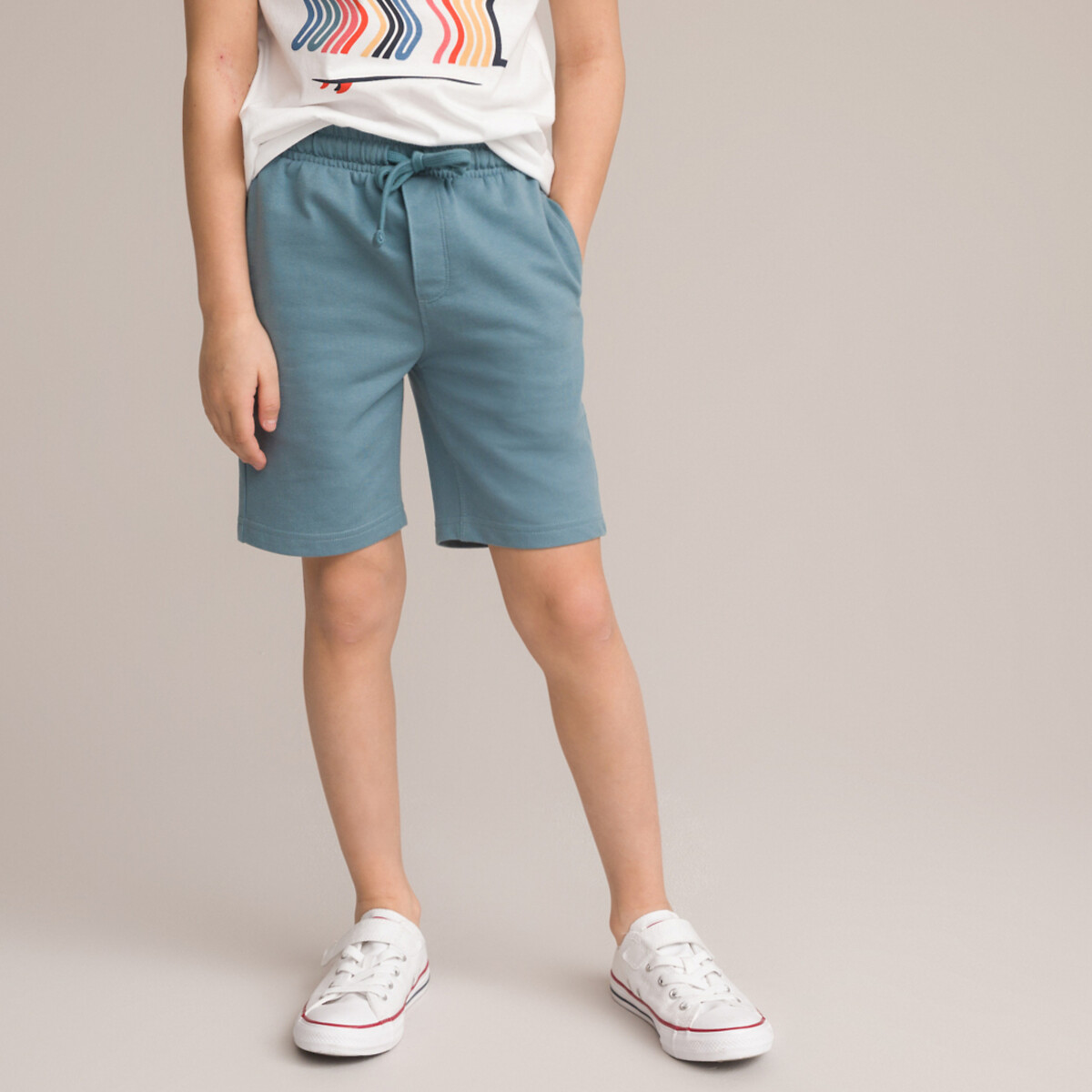 COLEÇÃO LA REDOUTE<br>Conjunto de 3 bermudas de lã polar