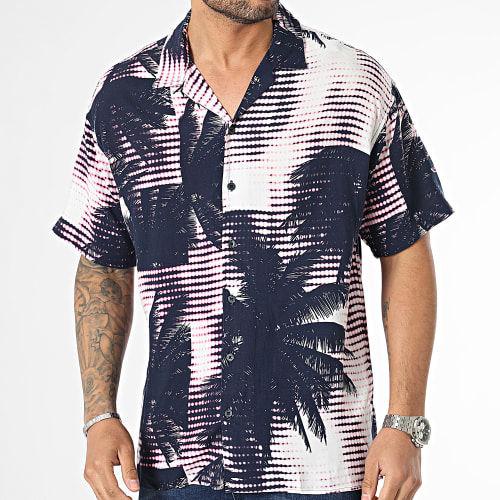 Chemise Manches Courtes Unnatural Reggie Resort Rose