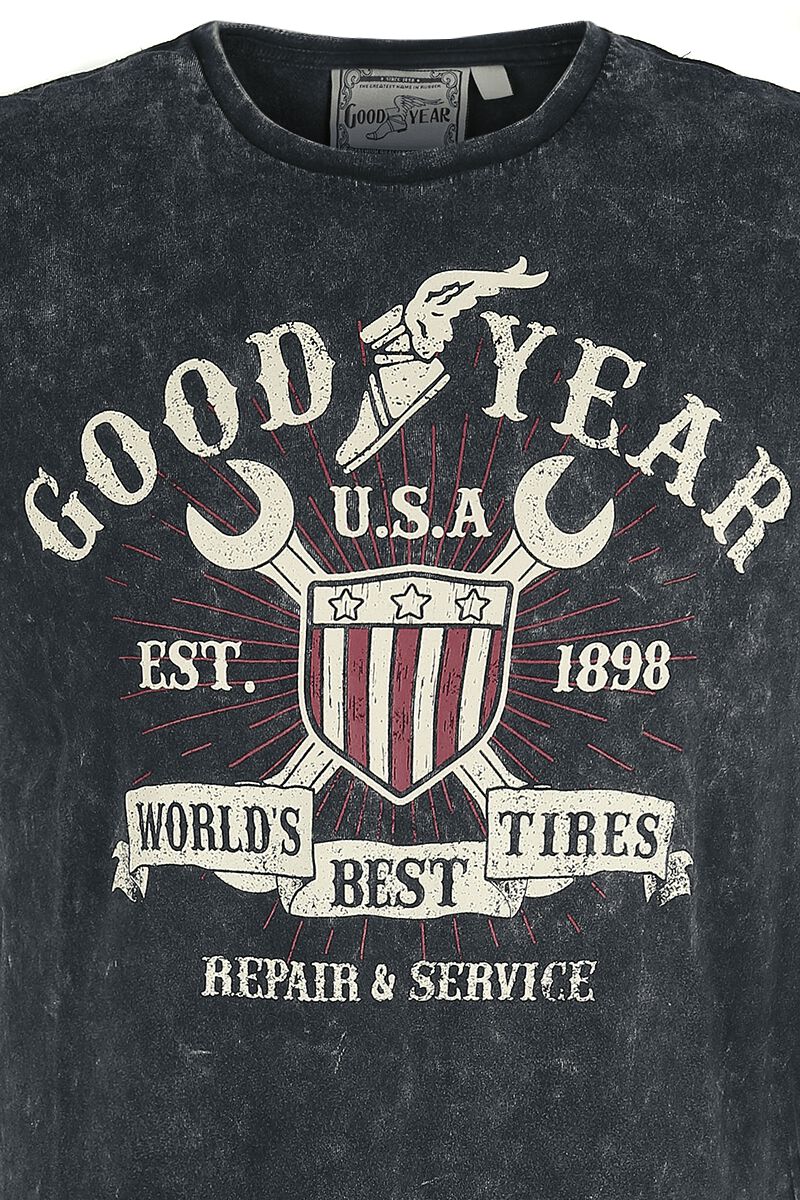 T-Shirt Homme Confortable | GoodYear T-Shirt Manches courtes