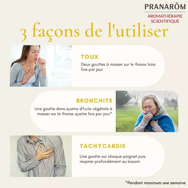 Óleo Essencial Aromático de Inula Orgânico Pranarom 5ml