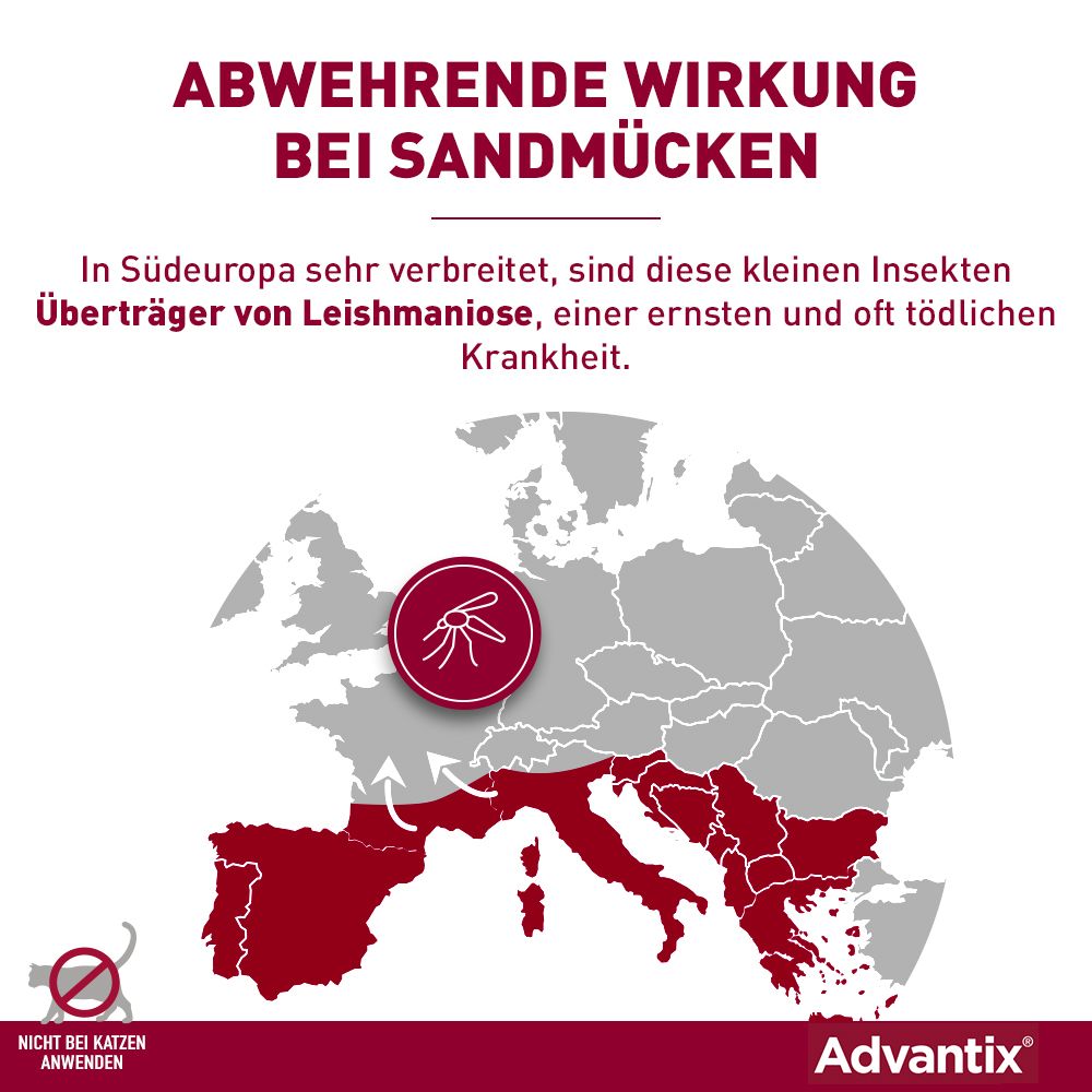 Advantix® Spot on für Hunde 4 - 10 kg