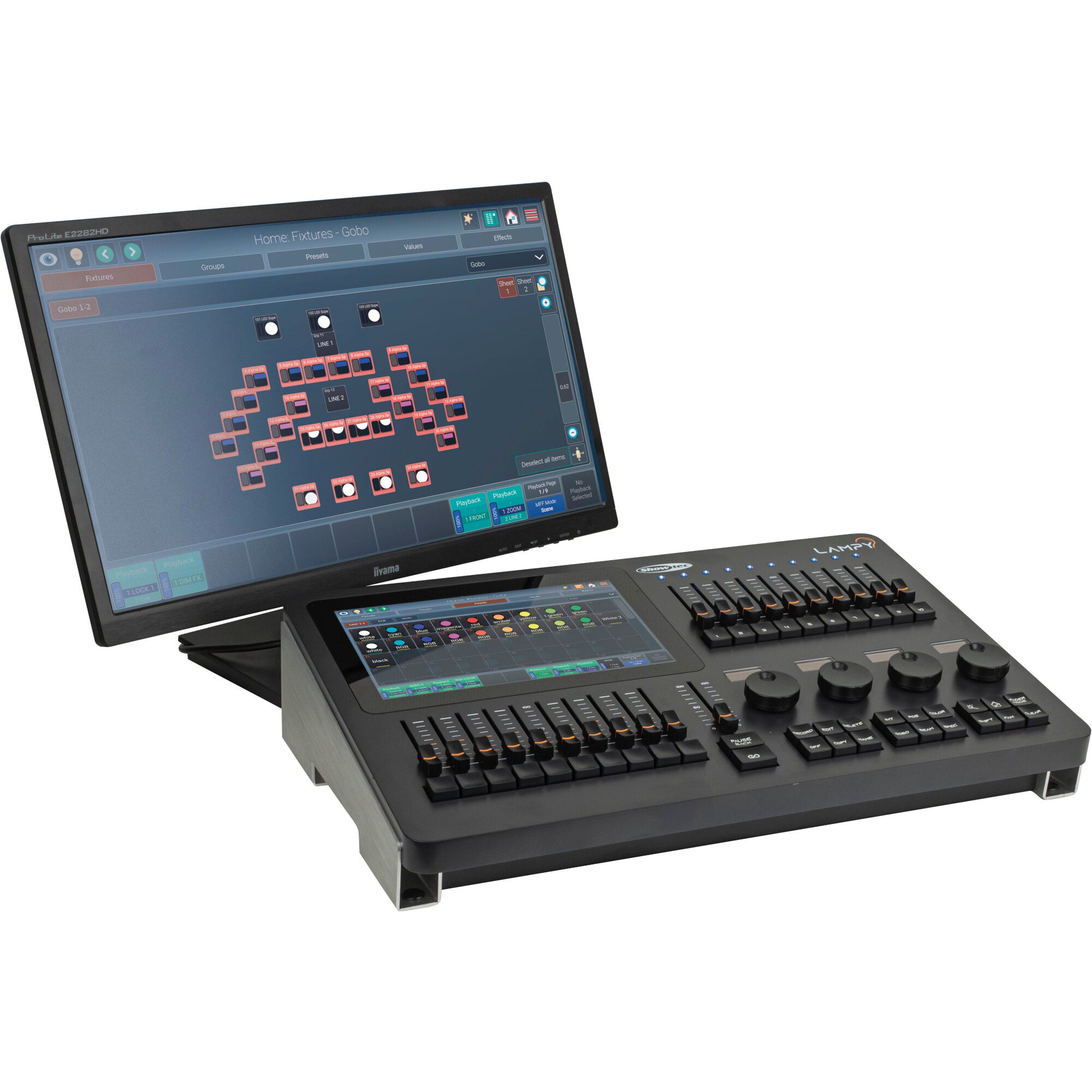 Showtec Lampy 20 2U DMX-console