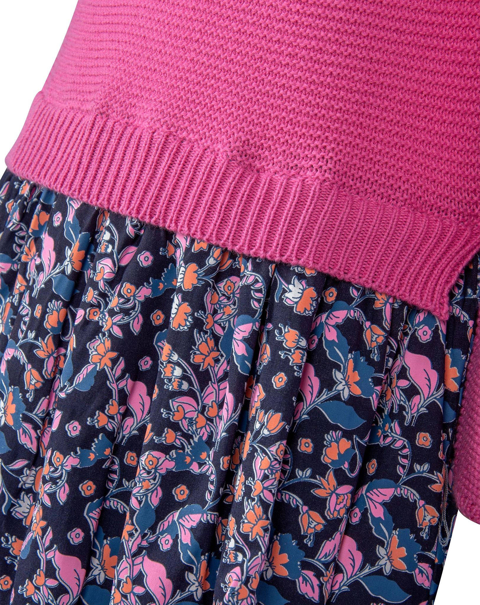Langarmkleid BLÜMCHEN in light pink