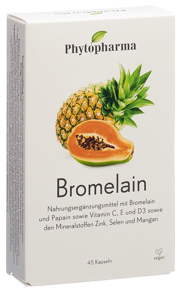 PHYTOPHARMA Bromelain<br>45 Stück, Blister, Kapsel