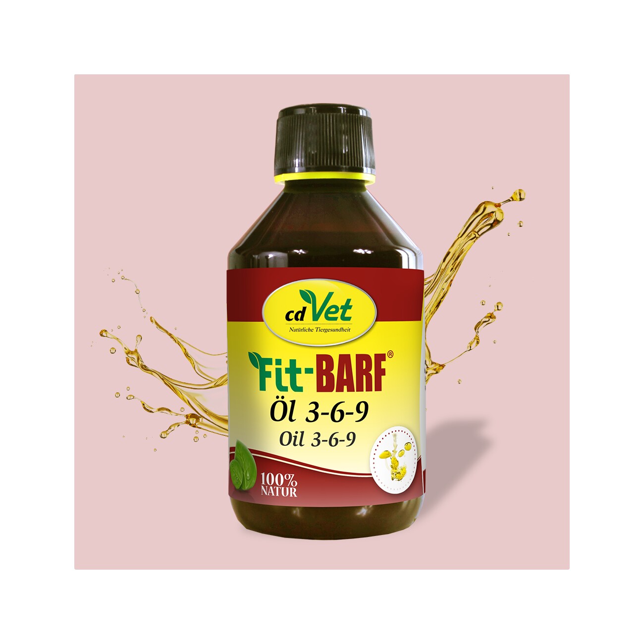 cdVet Fit-BARF Öl 3-6-9 500 ml