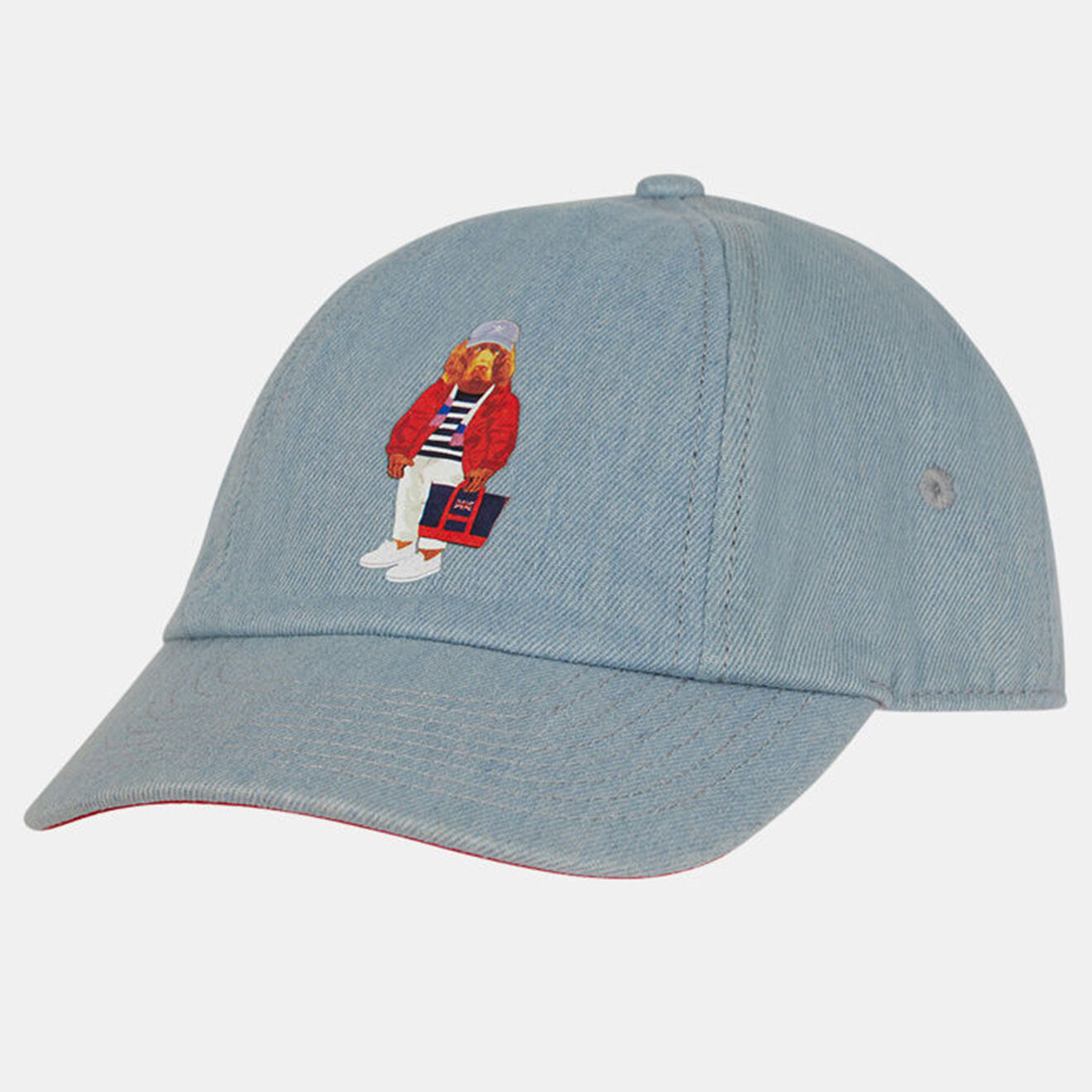 Hackett London Casquette Harry Dog bleue