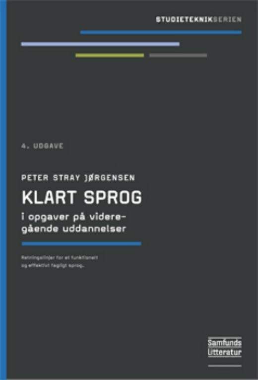 Klart Sprog I Opgaver På Videregående Uddannelser - Peter Stray Jørgensen - Bog