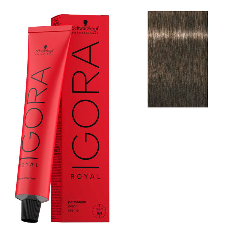 Coloration permanente Igora Royal 6-0 blond foncé naturel