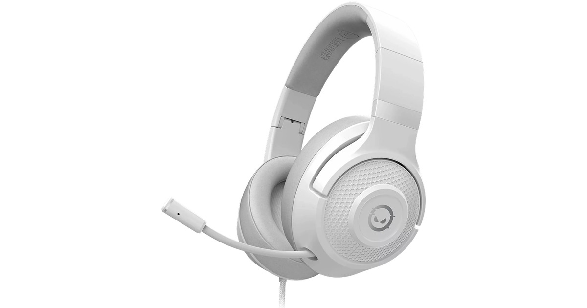 LORGARNoah 101 over-ear gaming headset  (Wit)