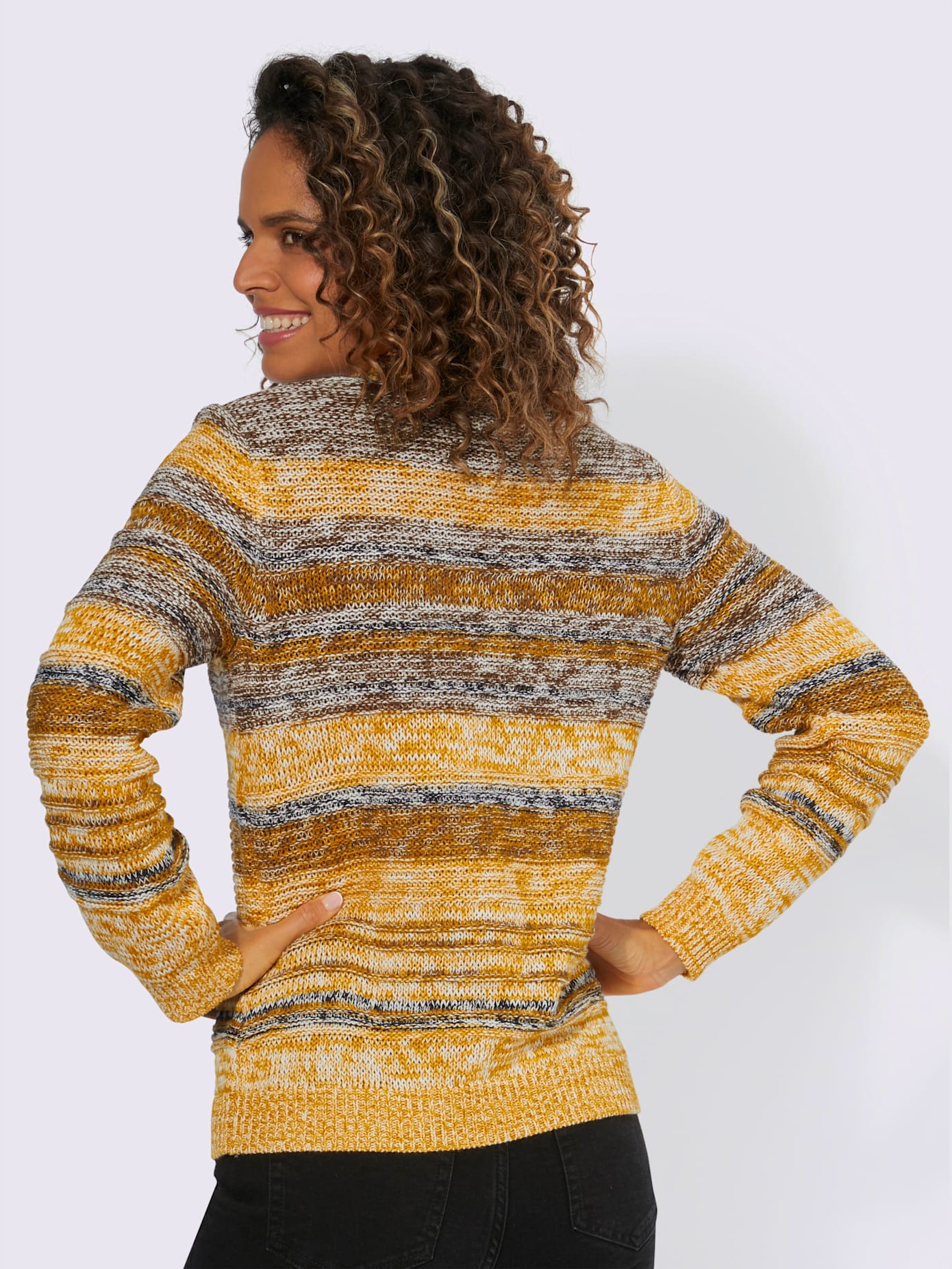 Pull à manches longues 58% coton