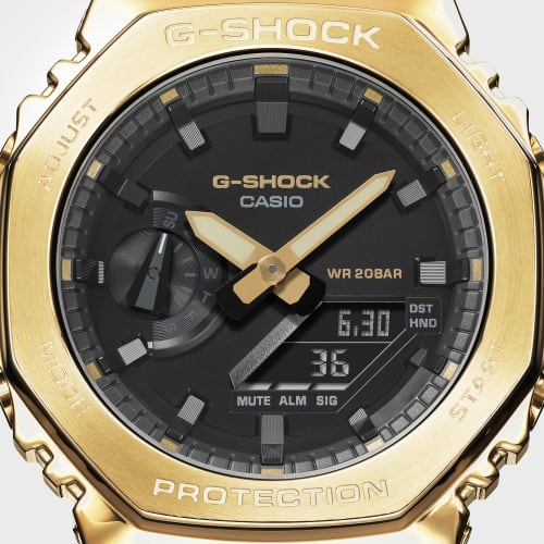 Montre G-Shock GM-2100G-1A9ER Noir Doré