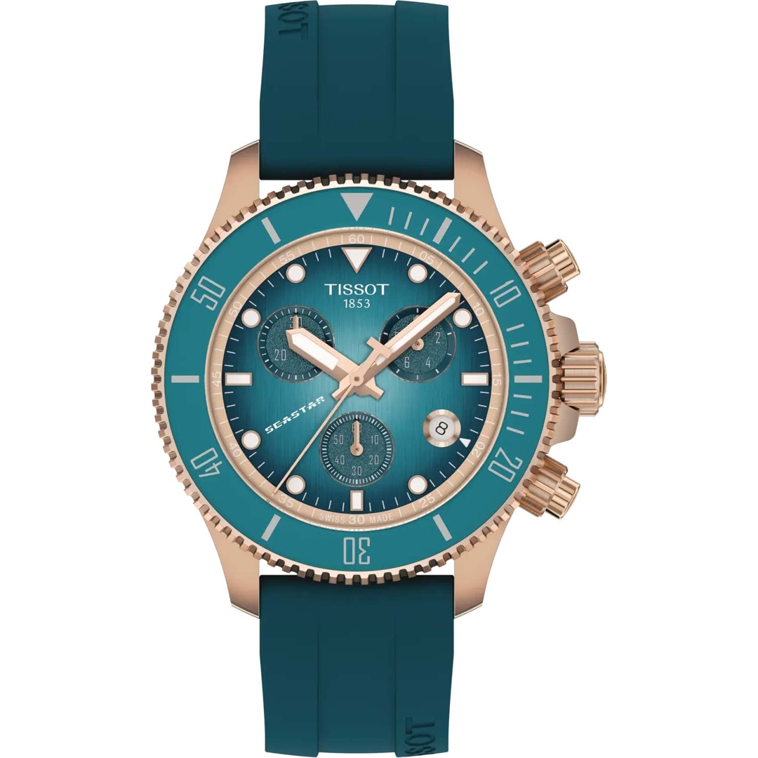Tissot Seastar 1000 Chronograph 38mm Türkis