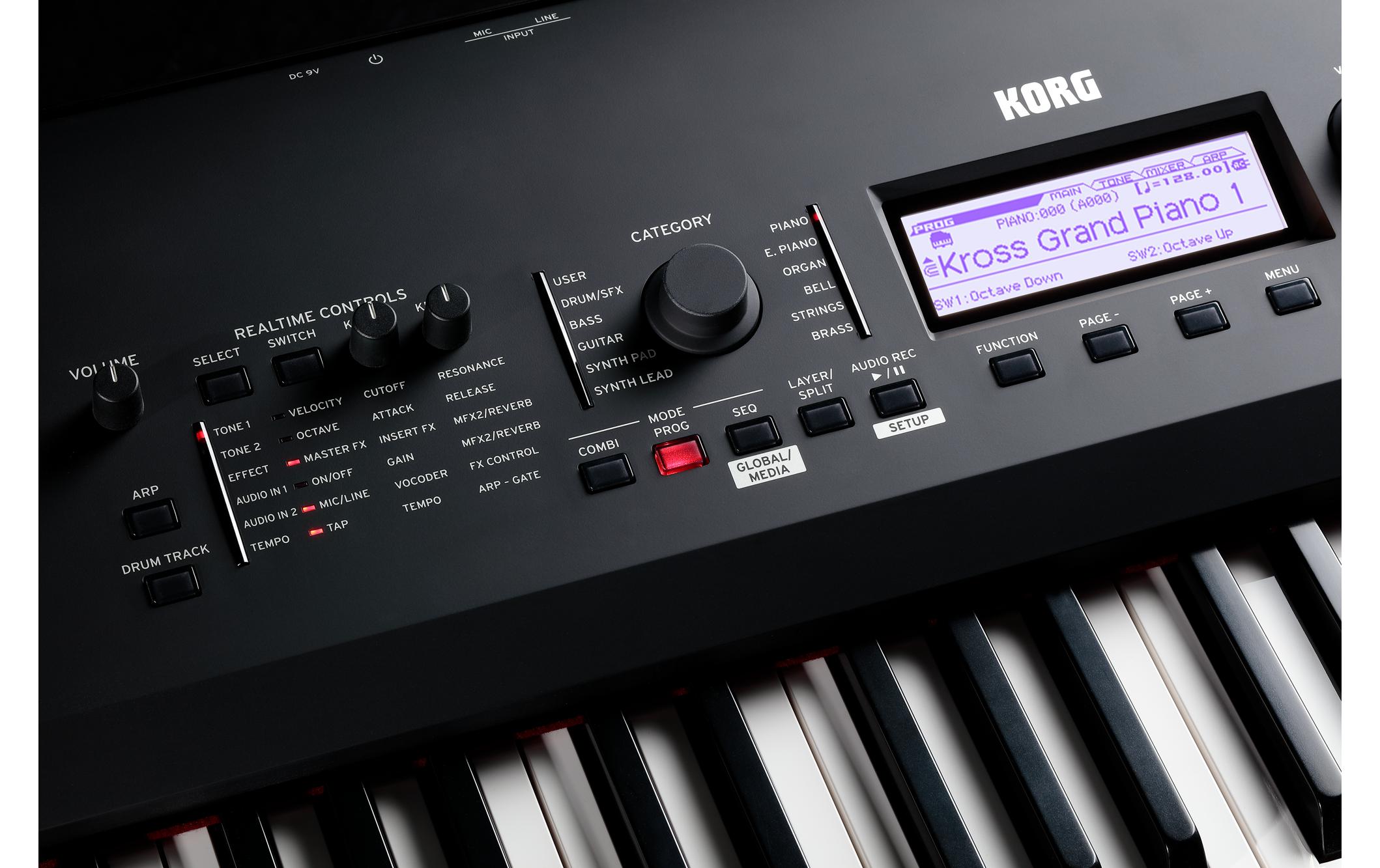 Synthesizer KROSS 2 88 MB<br>Das Multitalent unter den Synthesizern mit einer grösseren Auswahl an Sounds