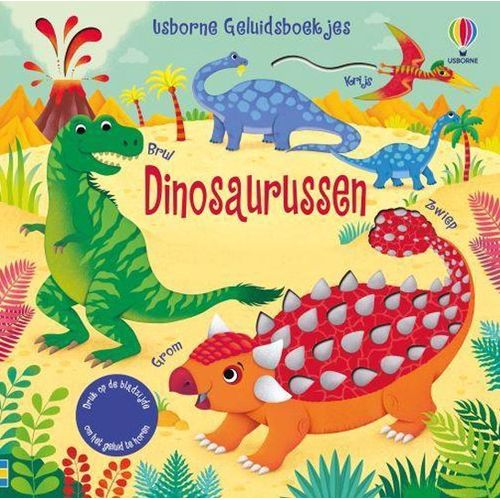 Uitgeverij usborne geluidenboek dinosaurussen