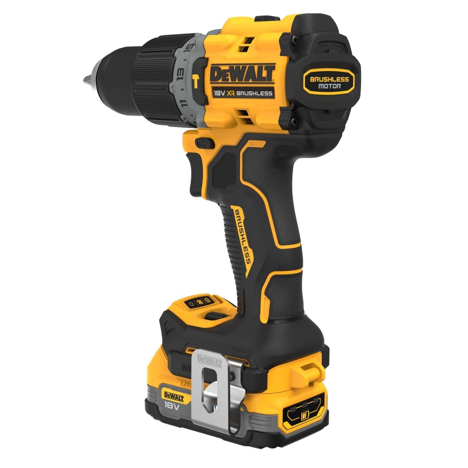 DeWALT DCD805NT Compacte accu klop-/schroefboormachine 18V XR Basic Body in TSTAK