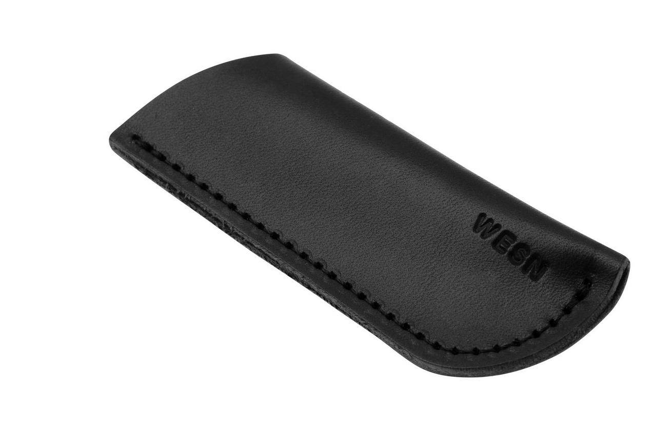 WESN Samla Leather Sheath, SN16-1, Black, foedraal
