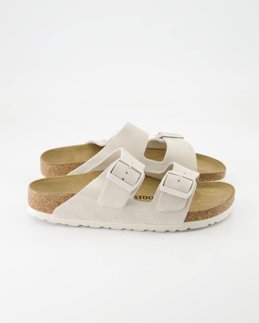 Birkenstock Arizona Pantoletten in Beige