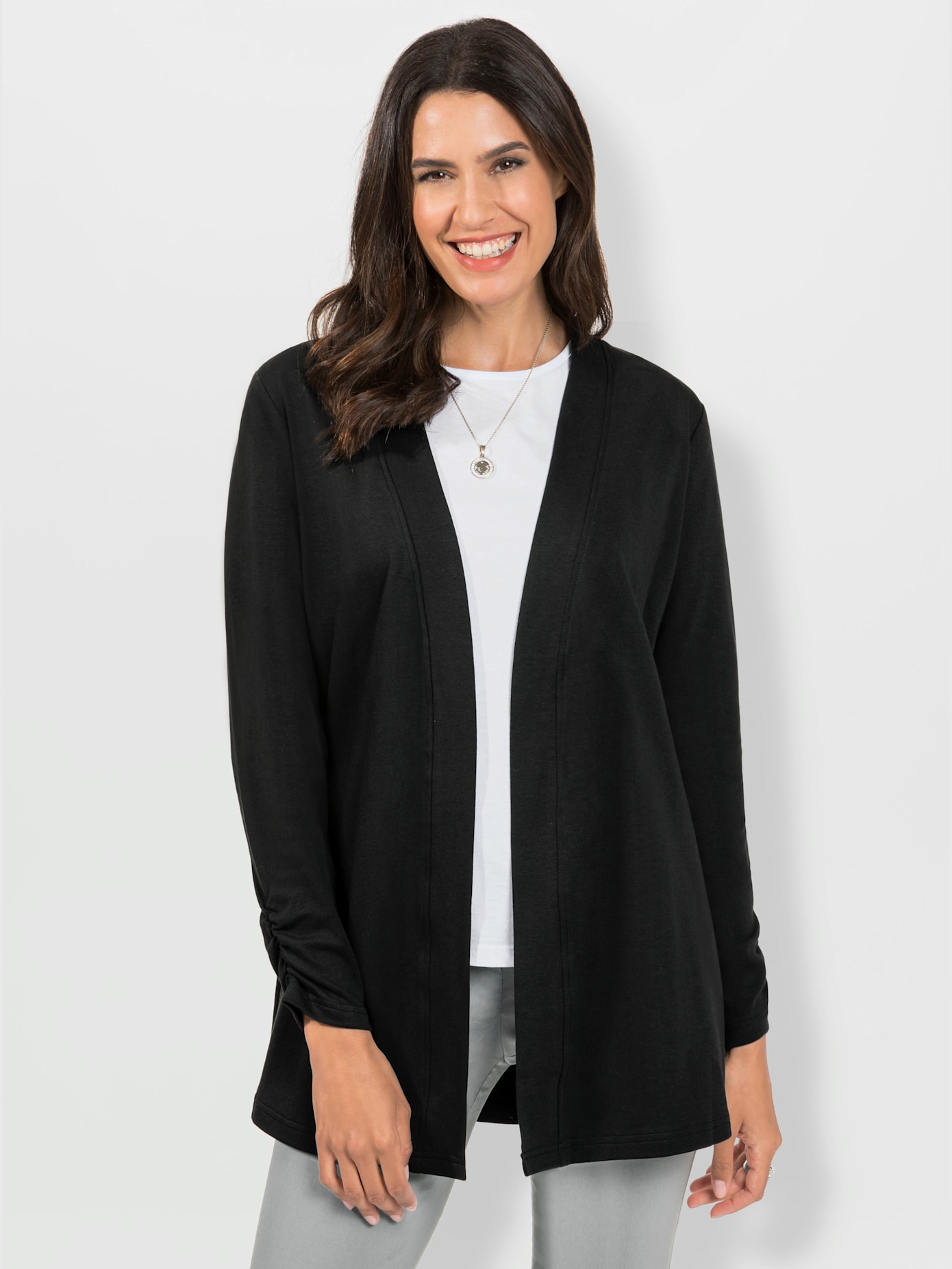 Veste légère jersey interlock indéformable