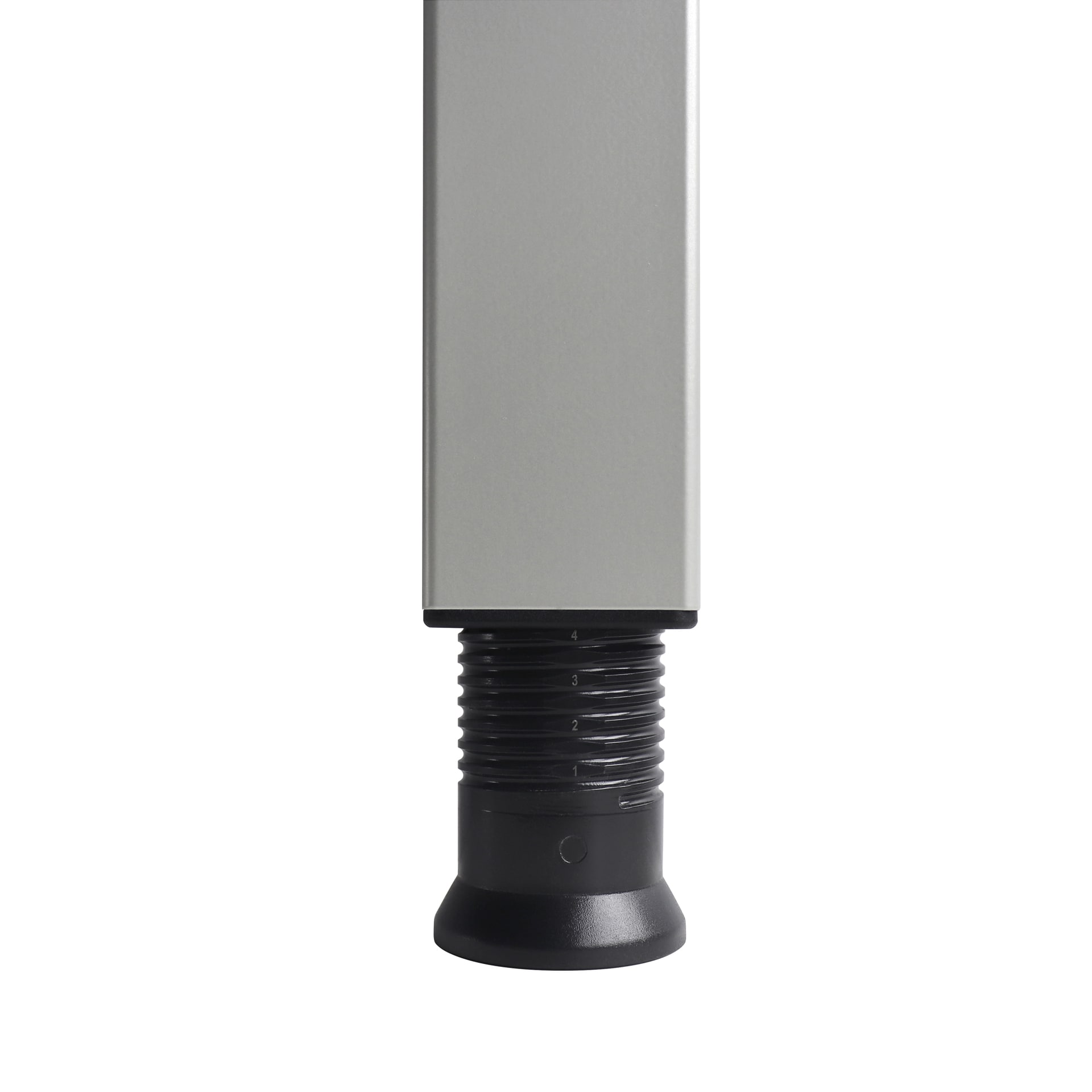 Schreibtisch 160 x 83,5 x 80 cm Ahorn/ Silber