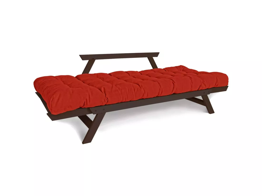 Canapé lit allegro Rouge
