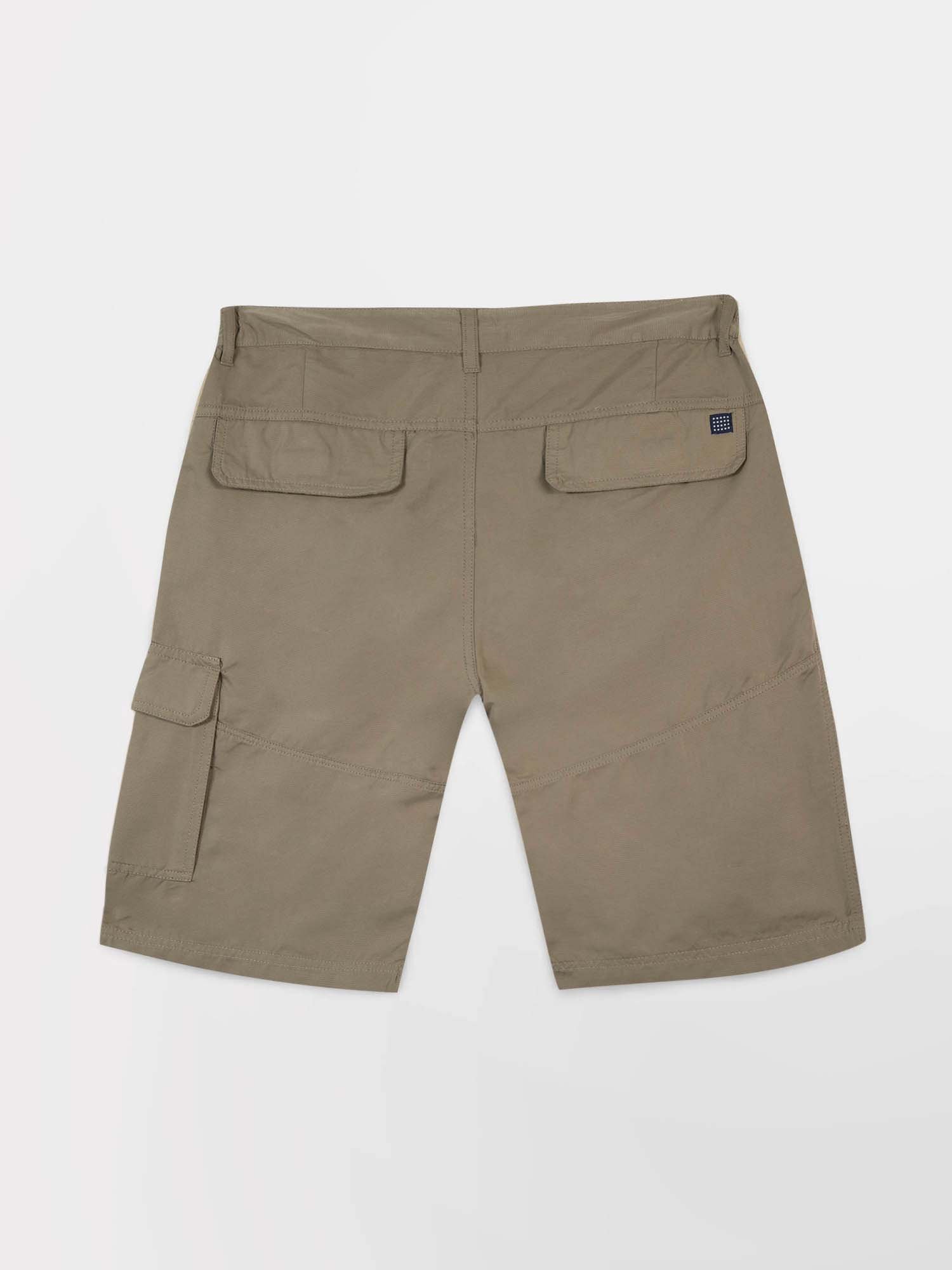 Bermuda Homme Ceinture Semi-Elastiquée Vert Clair