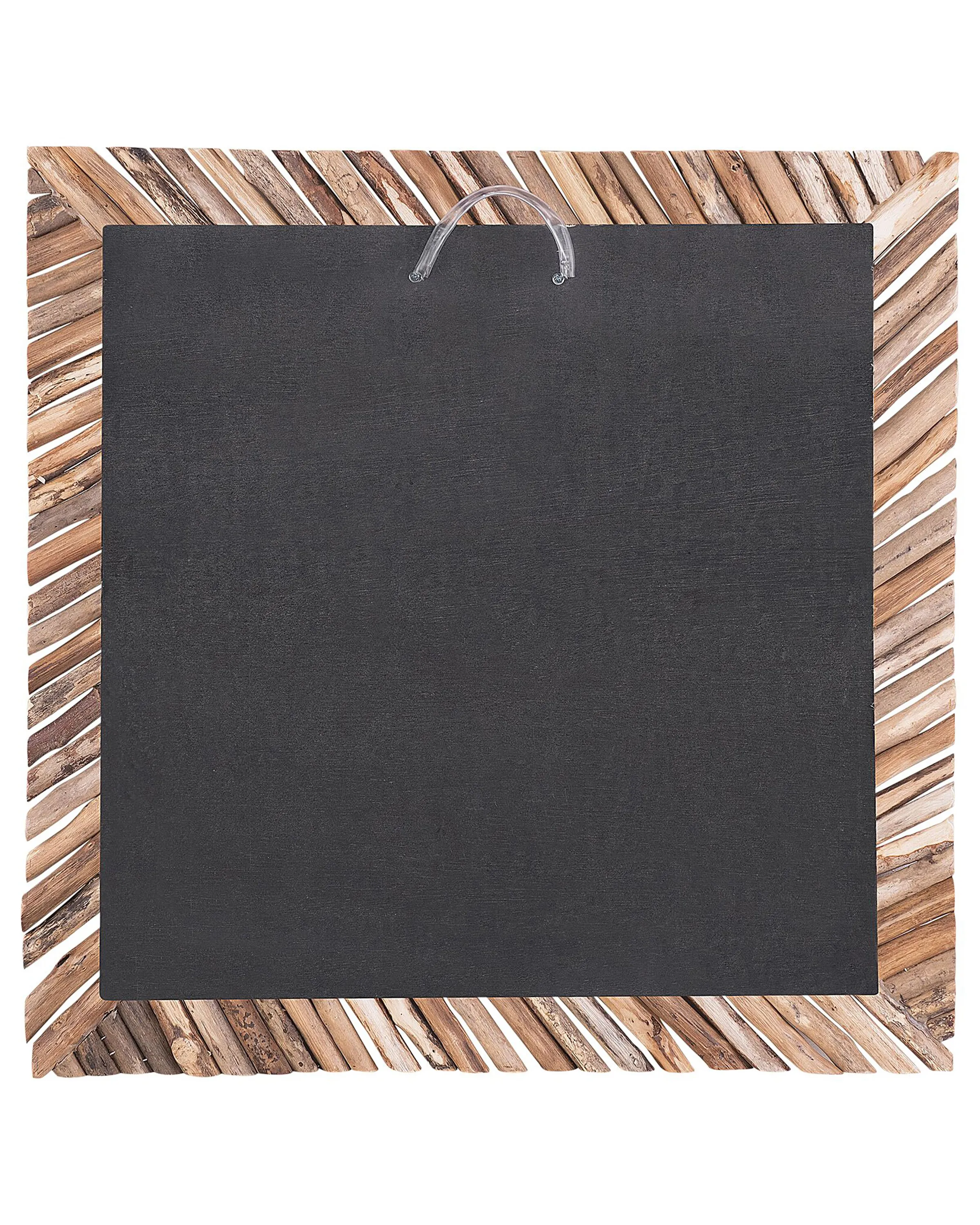Wandspiegel KANAB 60 cm 60 cm Teakhout Bruin