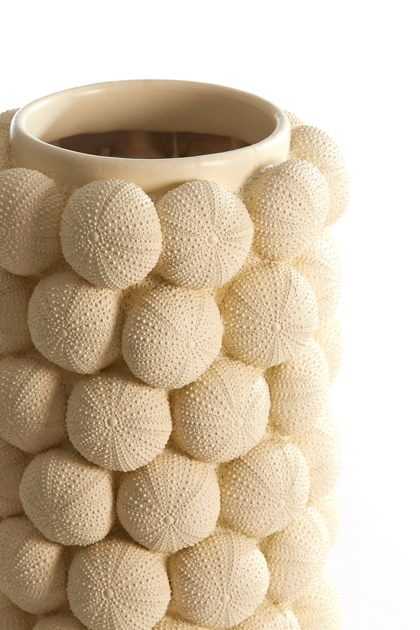 Light & Living - Vaas SEA URCHIN - Ã19x32.5cm - Wit