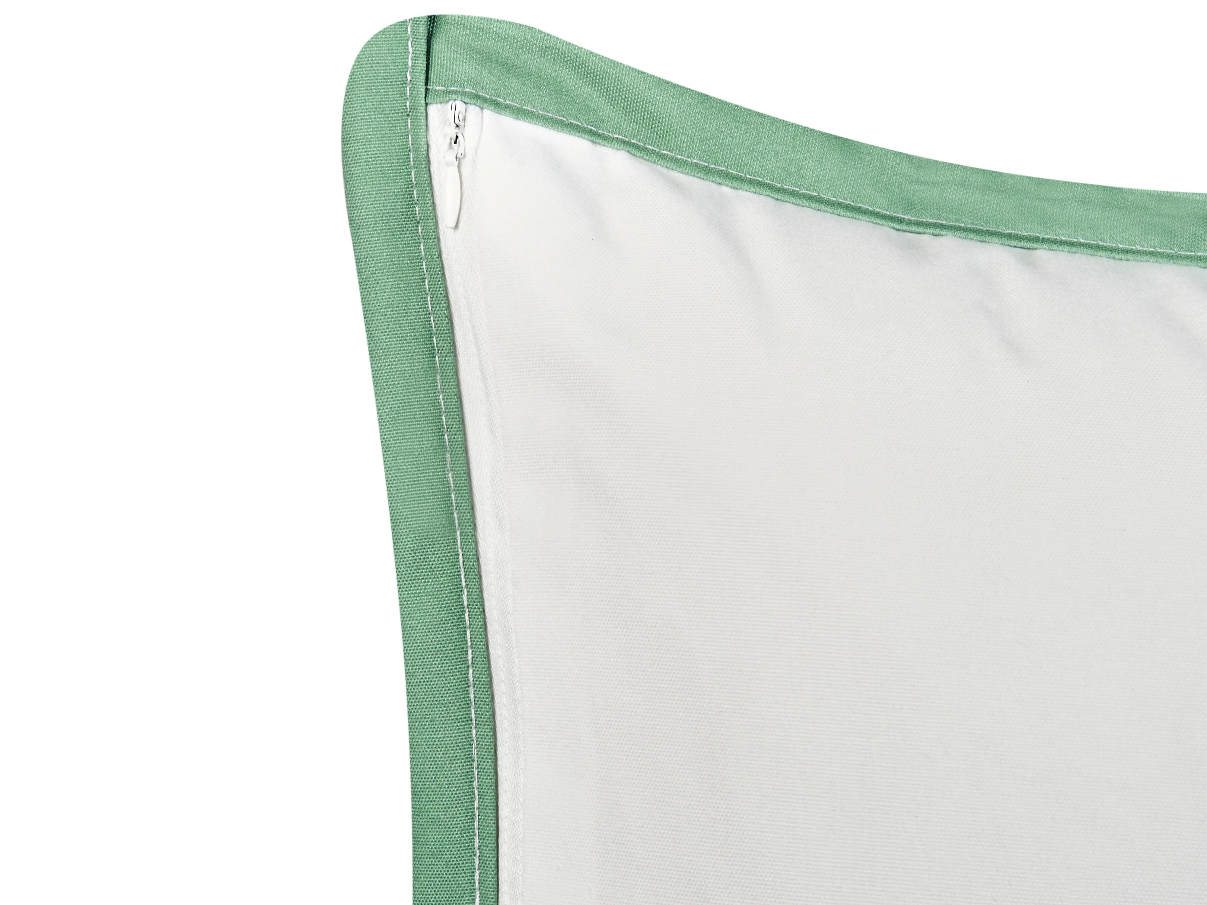 Set van 2 tuinkussens MEADOW bladpatroon 30 x 50 cm Groen