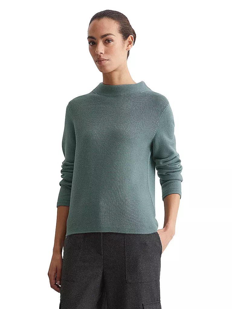 MARC O'POLO Pullover dunkelgrün