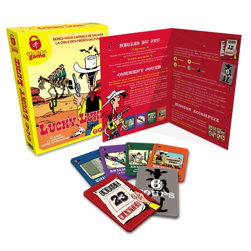 Lucky Luke - Escape game
