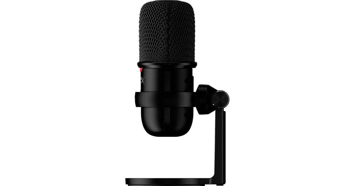 HyperXSoloCast microfoon  (Zwart, Pc)