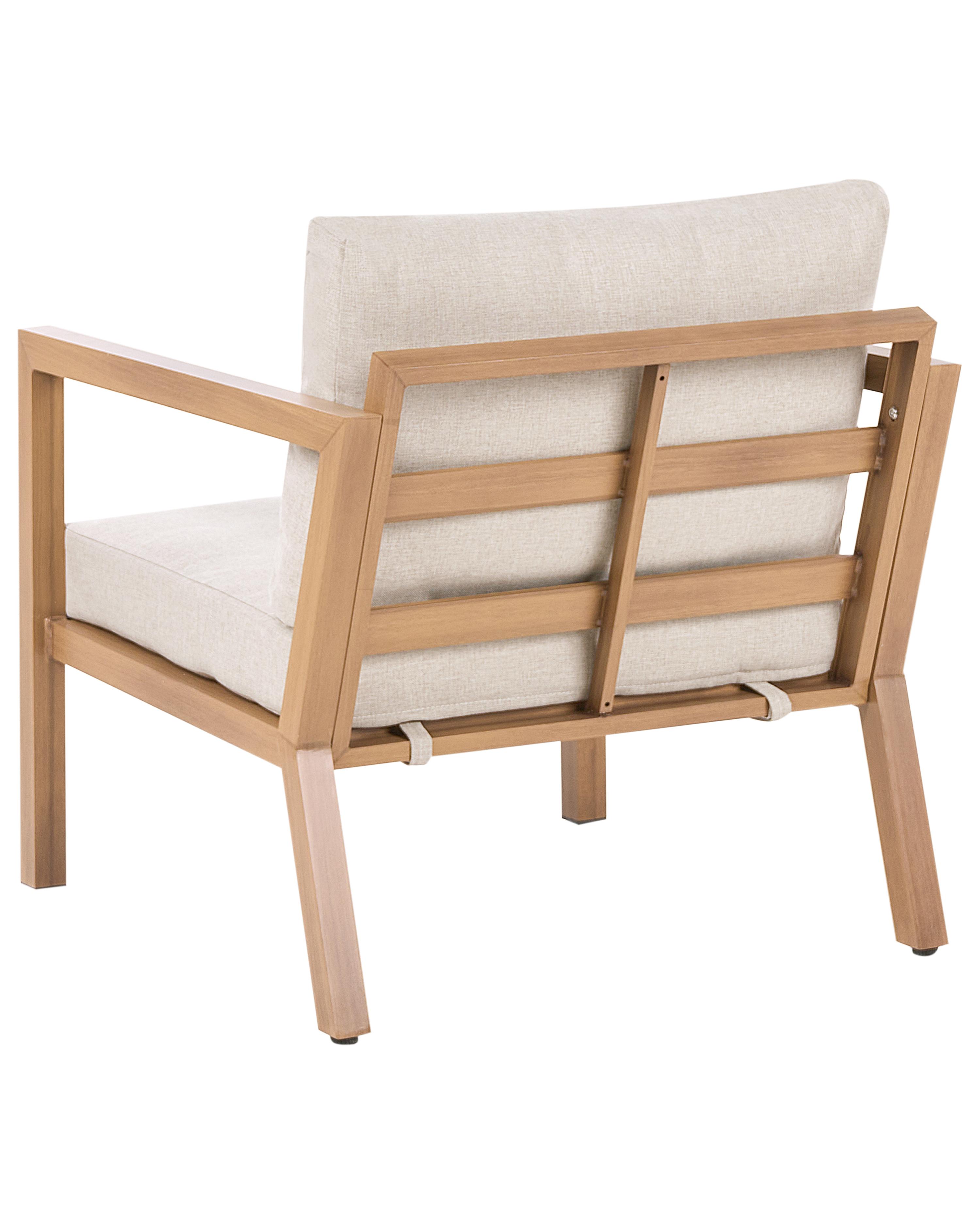 Loungeset met tafel 5-zits ONETA Metaal Lichtbruin