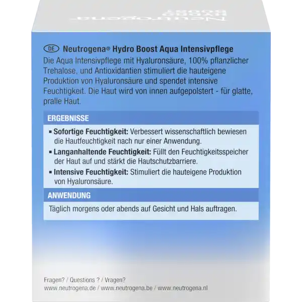 Hydro Boost Aqua Intensivpflege