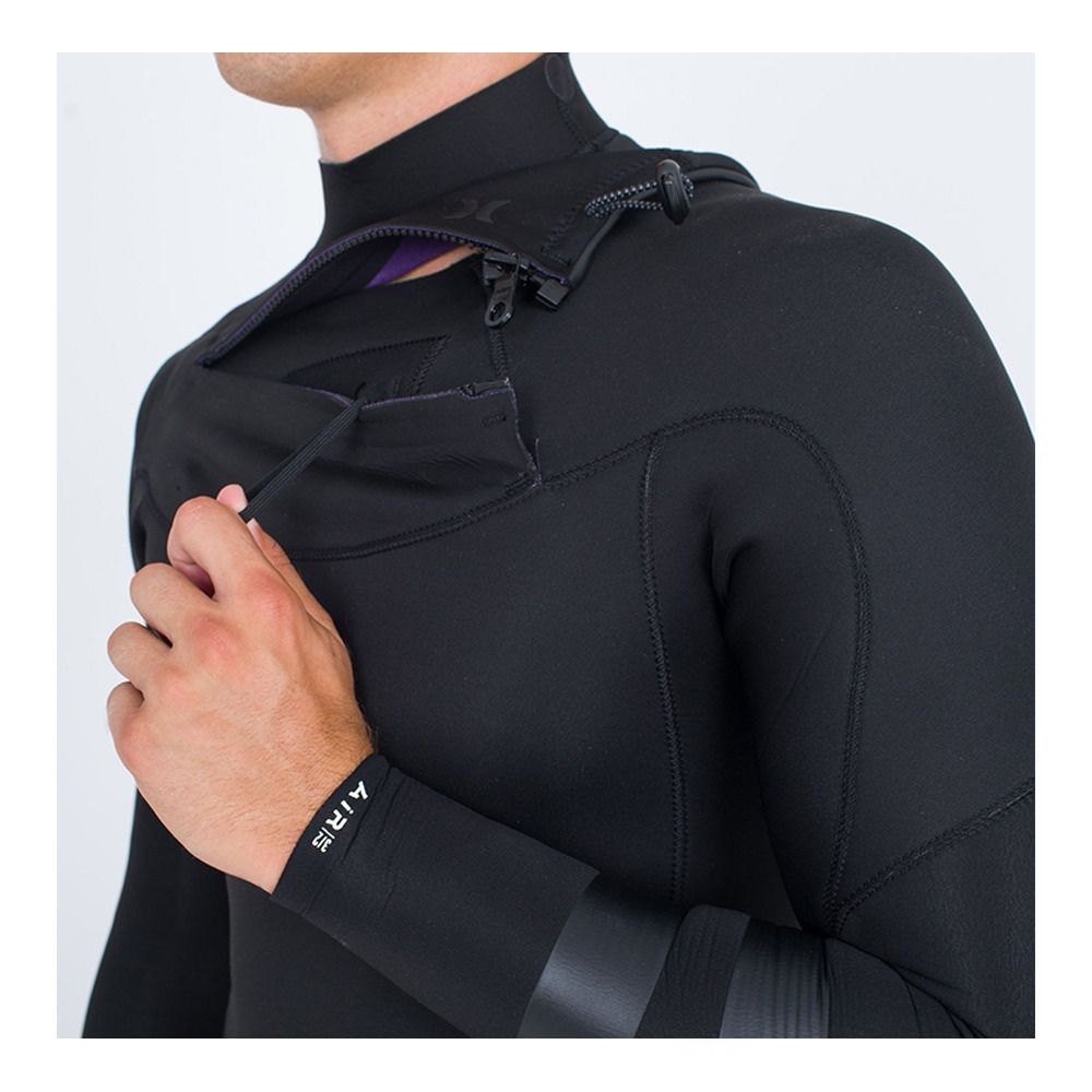 Hurley AIR CZ - Combinaison intégrale 3/2 mm Homme black